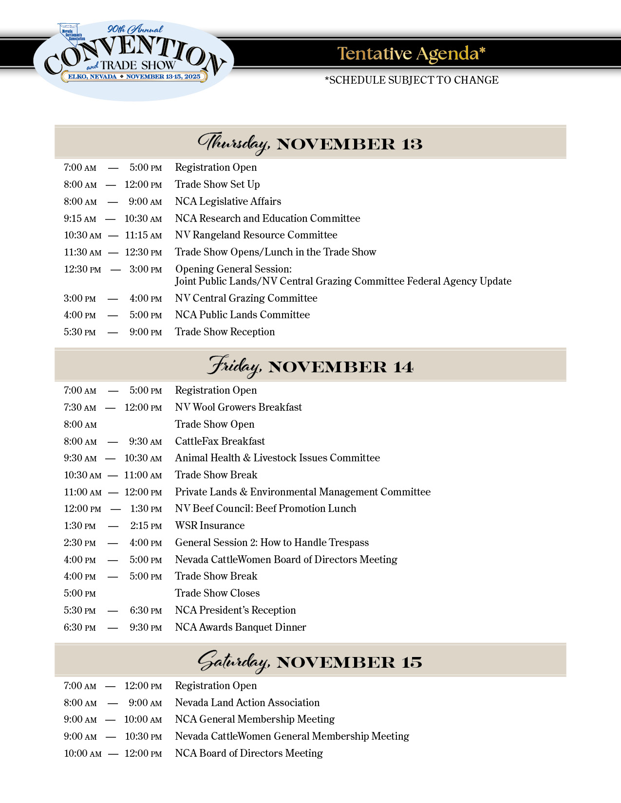 2025-nca-convention-tentative-schedule.jpg 2025 Convention Schedule image